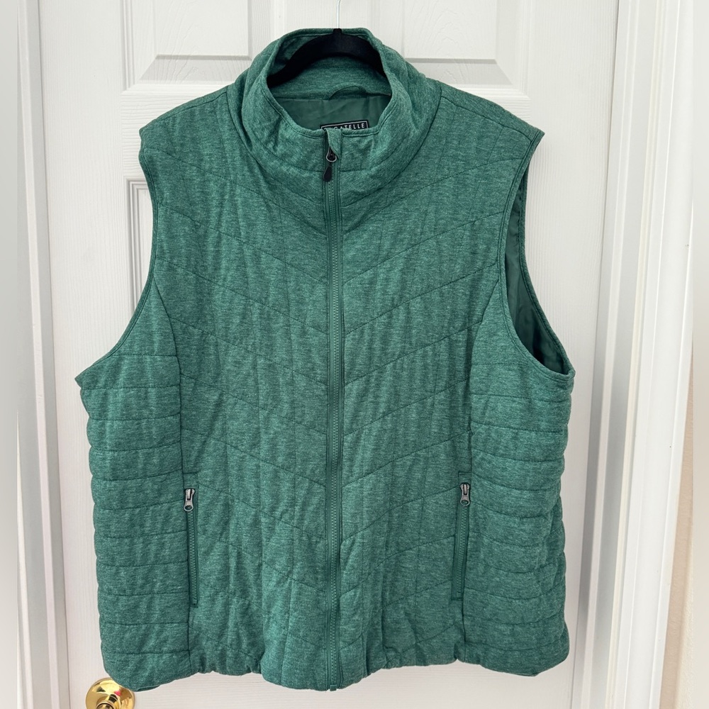 Quilted vest from Stitch Fix.